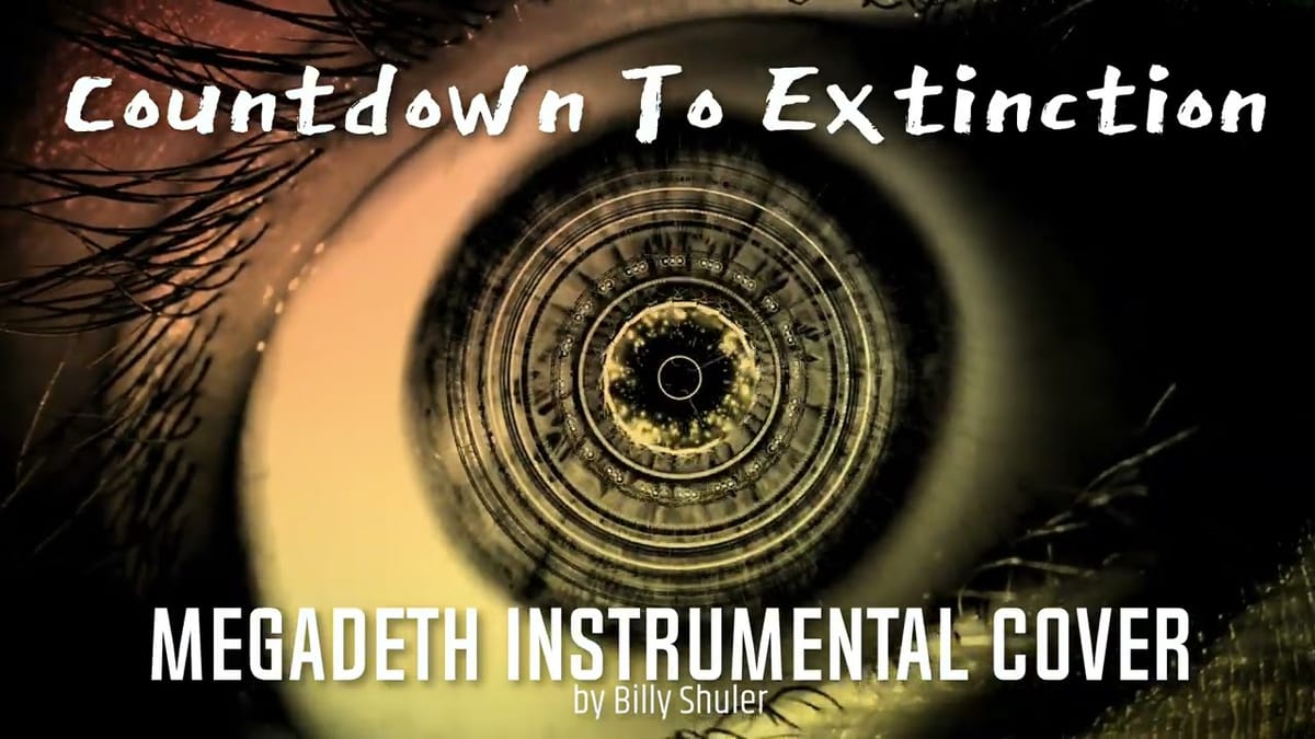 Megadeth - Countdown to Extinction (Instrumental Cover)