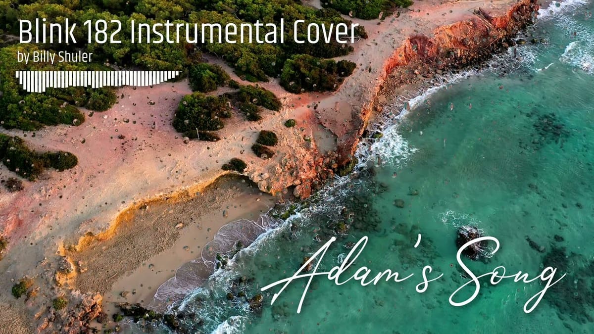 Blink 182 - Adam's Song (Instrumental Cover)