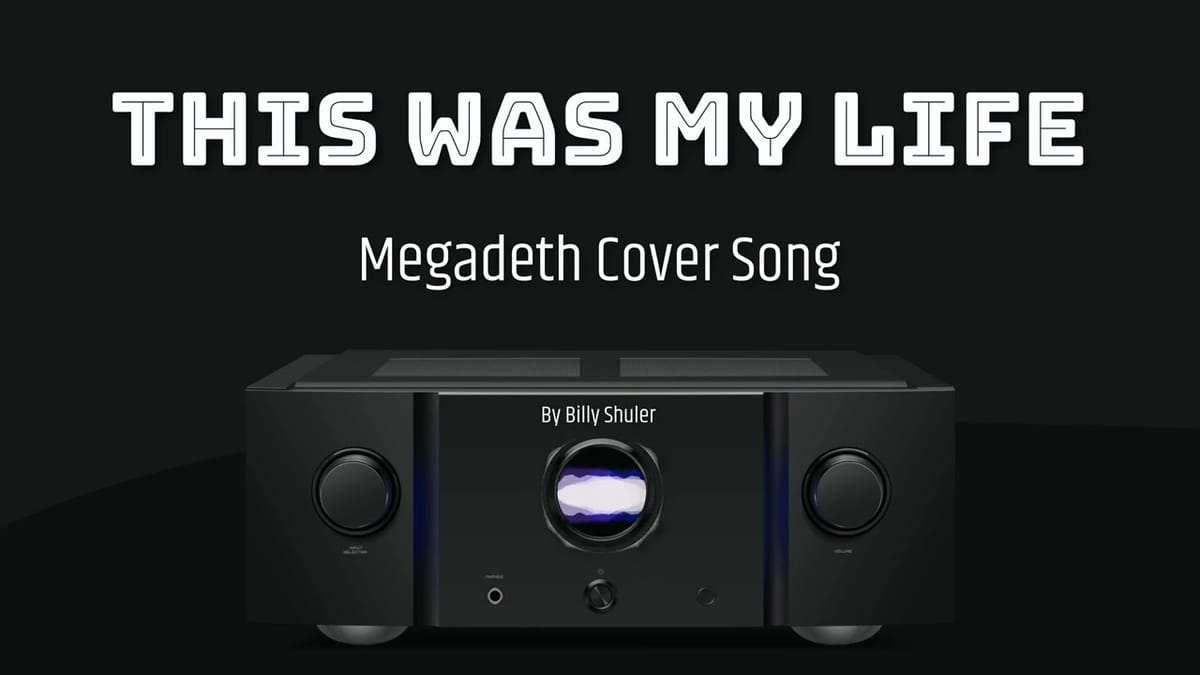 Megadeth - This Was My Life (Instrumental Cover)