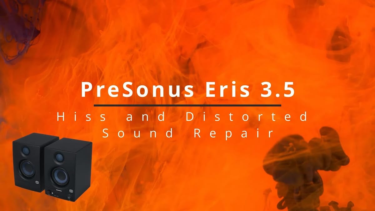PreSonus Eris 3.5 Studio Monitor Repair