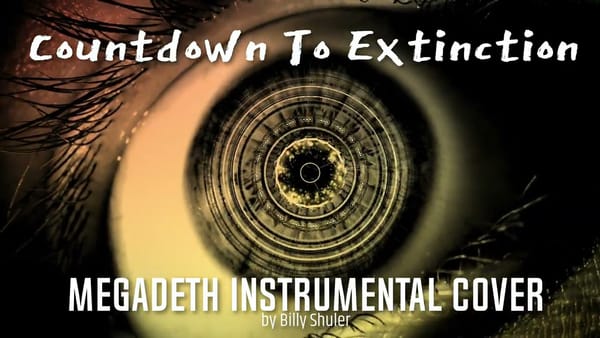 Megadeth - Countdown to Extinction (Instrumental Cover)