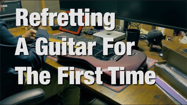 First Time Refret On Fender Stratocaster