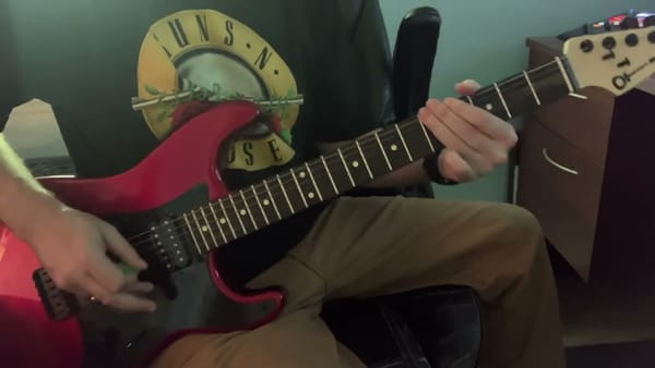 Writing New Music with My Charvel So-Cal