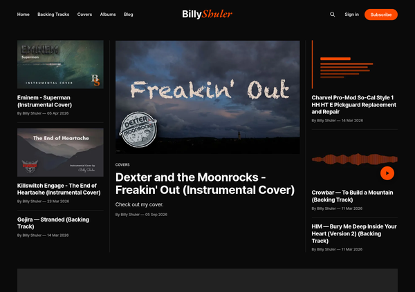 The Billy Shuler homepage