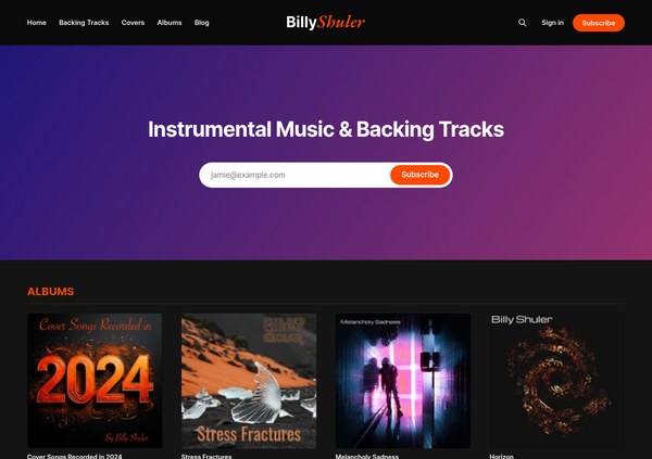 The Billy Shuler homepage