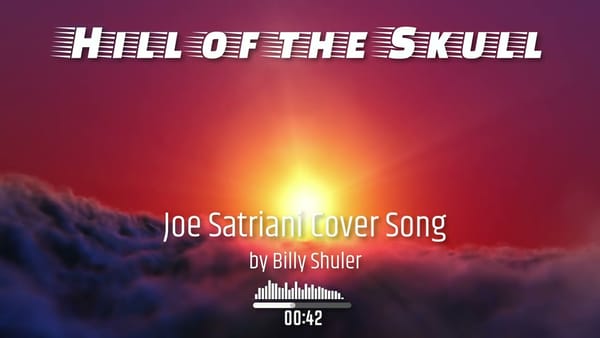 Joe Satriani - Hill of the Skull (Cover)